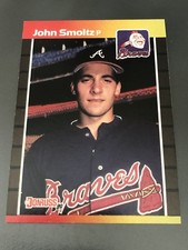 1989 / 89 Donruss John Smoltz Rookie RC #642 Braves HOF