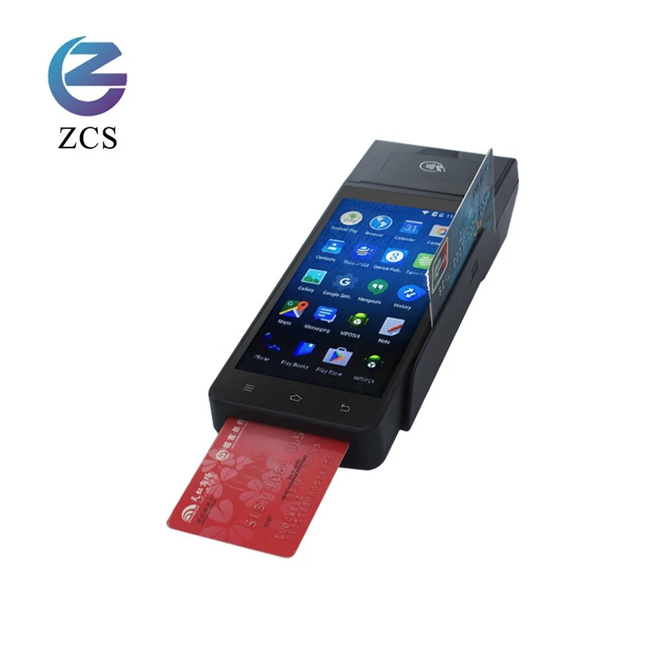 Z90 portable handheld MSR/CHIP/NFC reader Android POS system terminal - Image 2 of 3