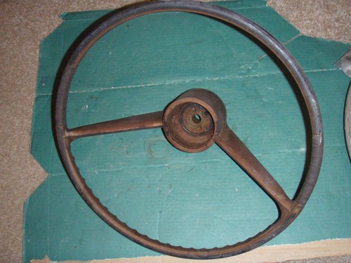 63 econo super duty steering wheel PONTIAC 1963 STANDARD STEERING WHEEL