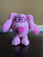 Magenta with Glasses Blues Clues and You Beanbag Small Plush Toy 7"