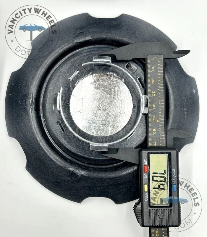 Juego de 4 tapas centrales para rueda Bentley Continental Flying Spur 3W0601171C plateada Foto 3 de 4