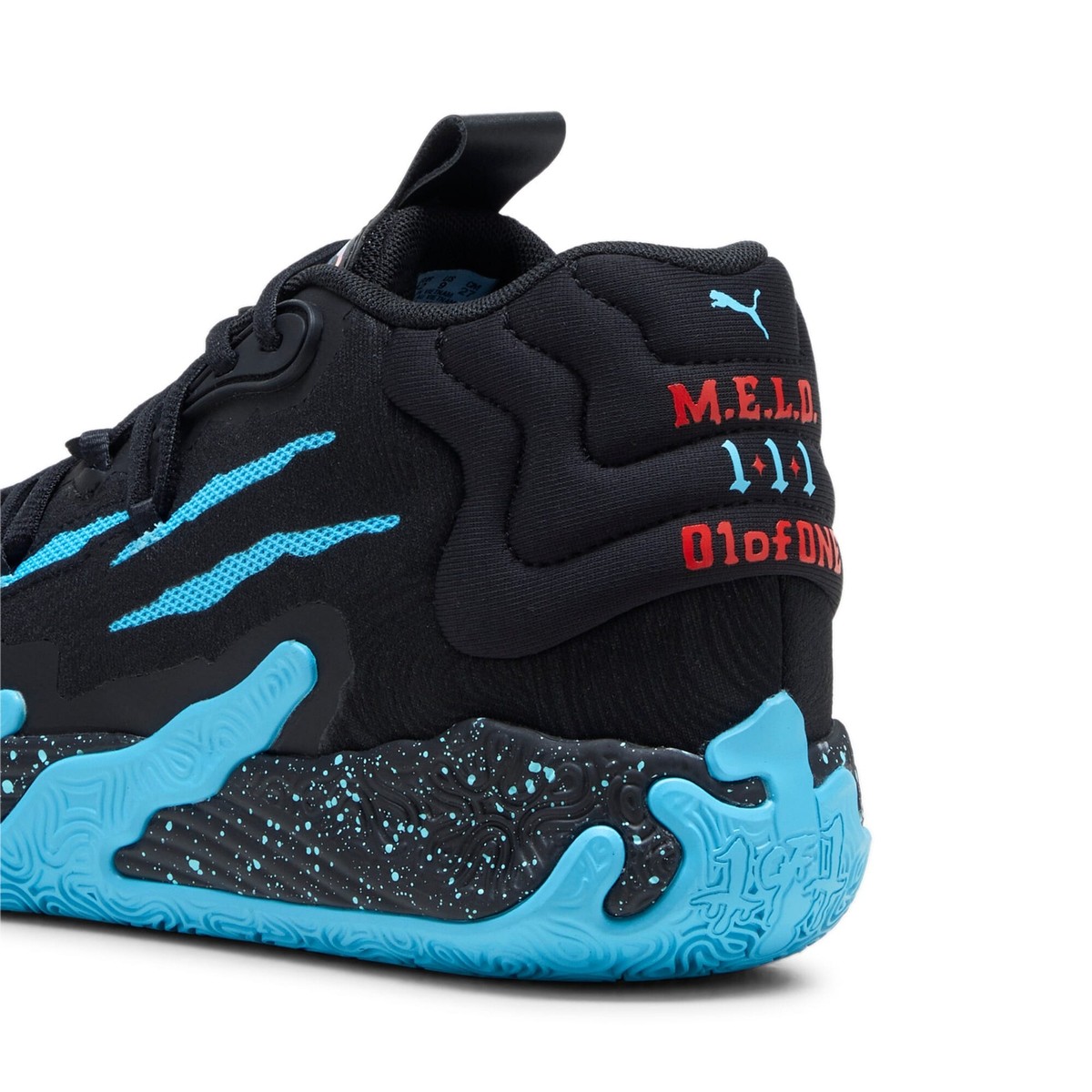 MB.03 BLUE HIVE 28cm PUMA ラメロボール　美品 PUMA x LaMelo Ball MB.03 'Blue Hive' Black/Electric Blue