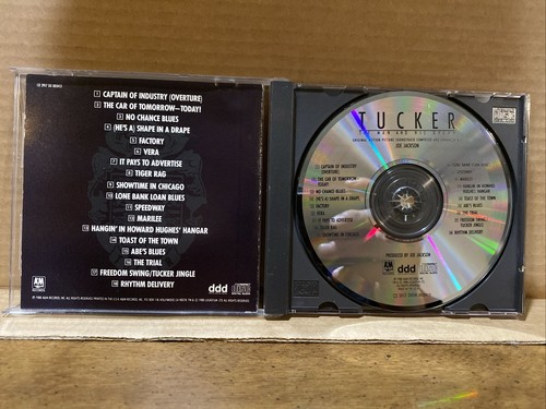 JOE JACKSON: TUCKER - THE MAN & HIS DREAM ORIGINAL SOUNDTRACK CD! NR-MINT1 - Picture 2 of 9
