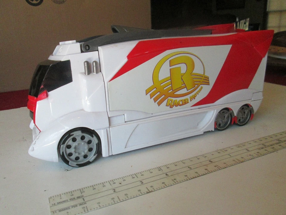 Camión de motor Toys Speed Racer M 4210 Transporter falta puerta trasera  Foto 4 de 4