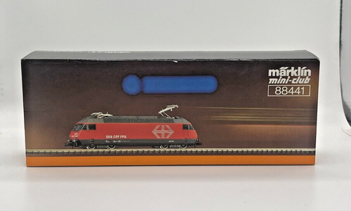 Z Scale Marklin Mini-Club 88441 Swiss Railways Re 460 Eletric Locomotive Org Box - Picture 2 of 9