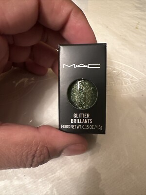MAC Glitter Brillants Pigment Eye Shadow - Chunky Lime BNIB FREE SHIP
