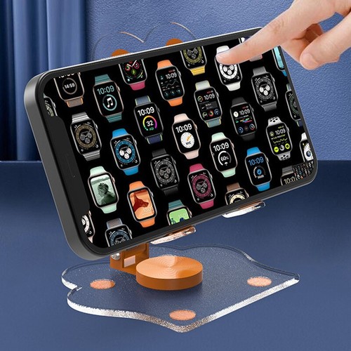 Cute Phone Stand Height Adjustable Phone Desktop Mount Acrylic Cat Claw Stand - 第 5/14 張圖片