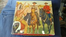 Vintage Heartland Plastics Wyatt Earp and Horse With Original Box