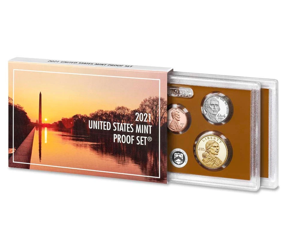 🇺🇸 2021-S United States Mint Proof Set Beautiful Proof Quality Coins - Image 4 of 4