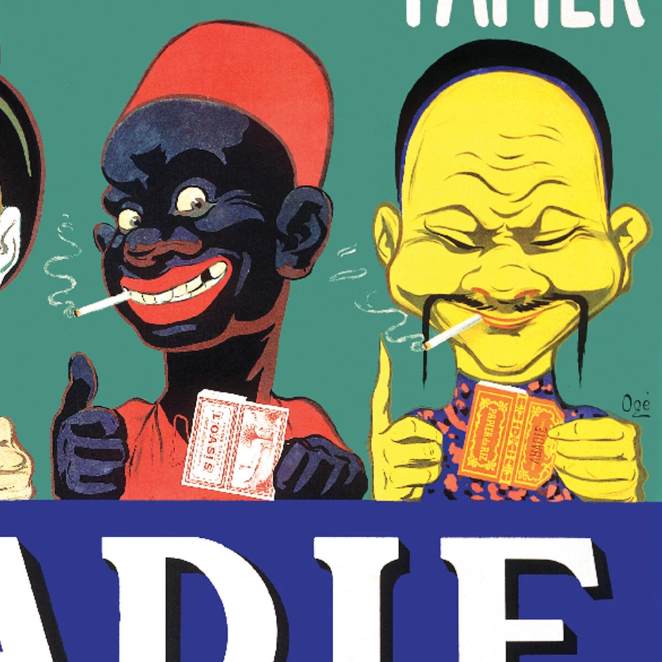 Poster Abadie, 1904 | 33x24" Big size A1 | Old cigarette ad, Bar store decor - Image 3 of 4