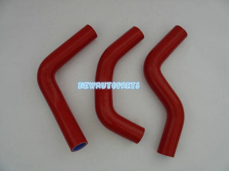 BLUE SILICONE RADIATOR HOSE FOR SUZUKI SWIFT 1.3 G13 GTI FIT MK2/3 1989-2000 95 - Image 3 of 4