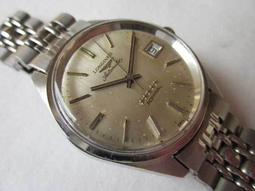 LONGINES Admiral Five-Star Date Vintage Automatic Mens Watch modified | eBay