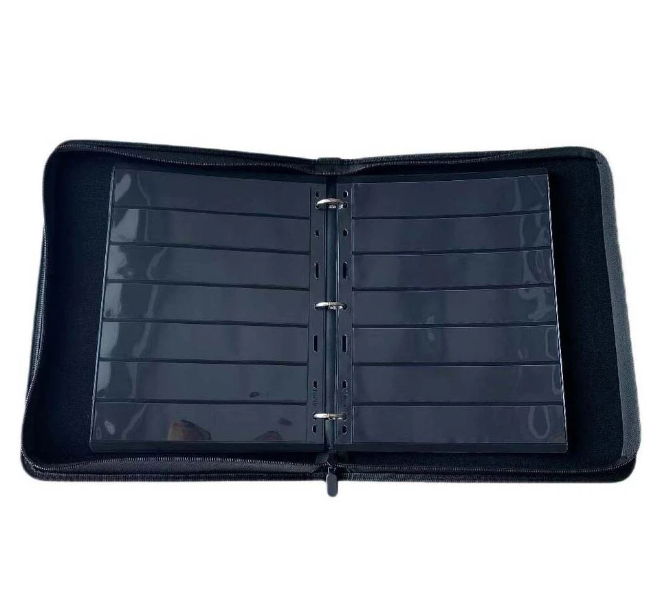 Stamp Album Stock 20 Sheets 7 Strips Capacity Storage Capacity 9 Binder Holes AU - image 2 of 4