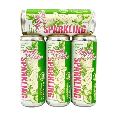 Kauffman Orchards Homemade Sparkling Apple Cider, 12 Oz.