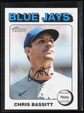 2024 Topps Heritage #349 Chris Bassitt White Border