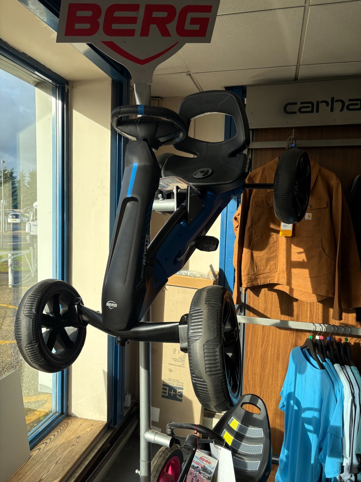 BERG Reppy Roadster Ride On Pedal Kart - Ex Display