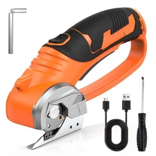 Cordless Electric Scissors, Portable Cardboard Cutter Tool Rechargeable Cardb...