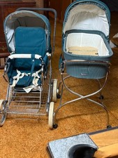 Vintage Emmaljunga Carriage Baby Stroller Bassinet Viking