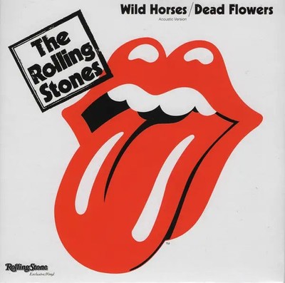 The Rolling Stones Wild Horses (Acoustic Version) / Dead Flowers NEAR MINT