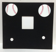 Black Baseball Scrapbook 12x12 Post Bound Photo Picture Memories Album 10 Sleeve