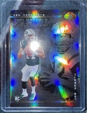 2018 Panini Illusions Sam Darnold Joe Namath Rookie Card #37. rookie card picture