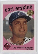 2001 Topps Archives Carl Erskine #109 15ze
