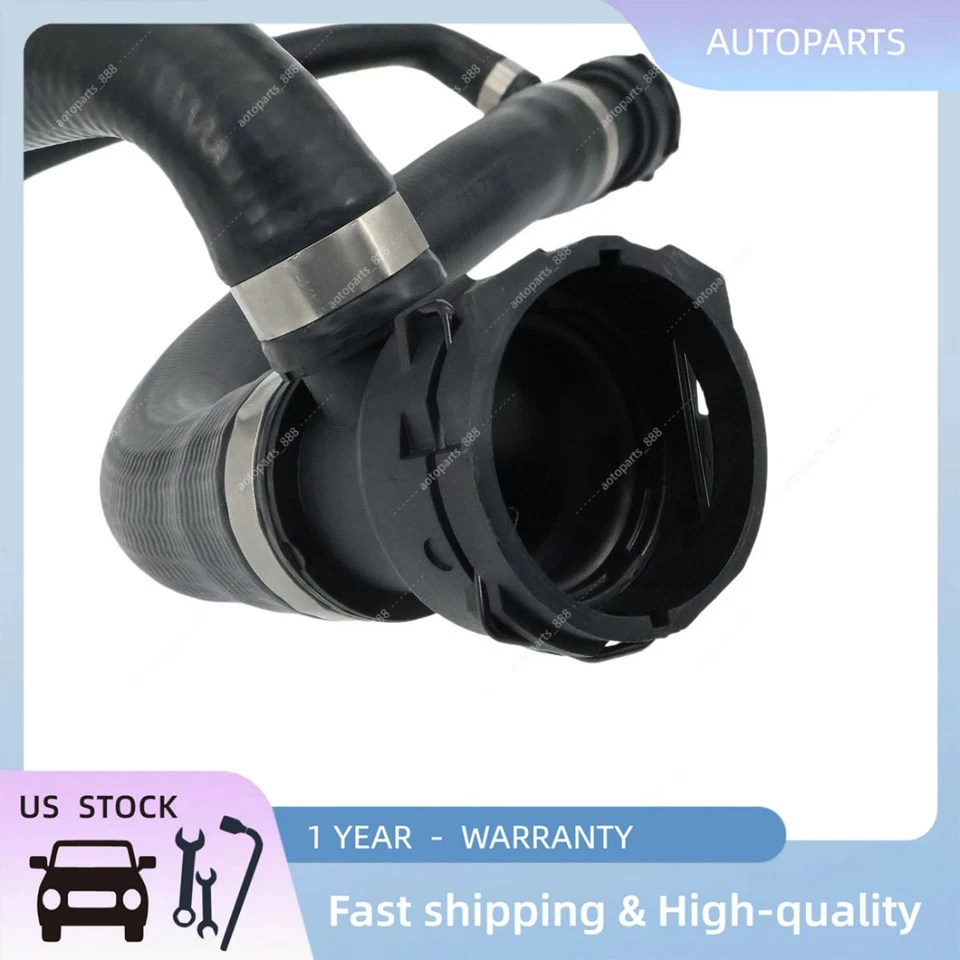 Radiator Coolant Upper Hose Pipe For 2002-2005 BMW E65 E66 745Li 745i Sedan - Image 4 of 4