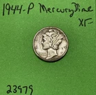 1944-P Mercury Dime 10c XF Extra Fine 90% Silver