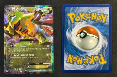 POKEMON UNGRADED GIRATINA EX 92/124 HOLO EX RARE DRAGONS EXALTED NM PKM-118 - Image 1 of 4