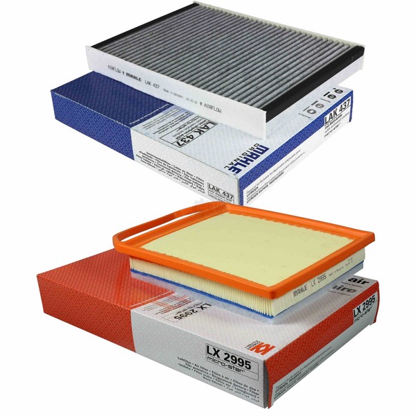 Mahle / Knecht Set Filterpaket Innenraumfilter LAK 437 Luftfilter LX 2995-image
