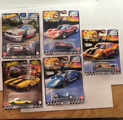 Hot Wheels Boulevard Premium 1:64 Diecast 5-Car Lot Audi Pantera Copo Twin Mill - Bild 1 von 4