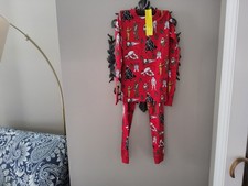 Hanna Andersson Star Wars Holiday Fair Isle Christmas Long John Pajamas Size 12