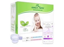 Easy Home 100 Ovulation Test Strips  20 Pregnancy Strips   High Sensitivity TTC