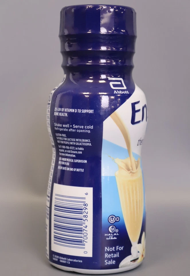 Bebida nutricional terapéutica Ensure Original (paquete de 24) - caducidad 30/11/2025 Foto 3 de 4