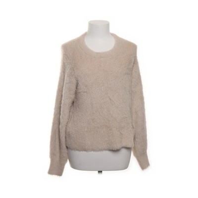 Pinko, Strickpullover, Größe: M, Beige, Nylon/Polyester, Einfarbig, Plüsch #TxO