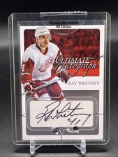 2003-04 BAP Ultimate Memorabilia Gold #4 Ray Whitney Auto /135