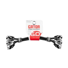 Gator 3-Pack of 6 Inch RA to RA Patch Cables