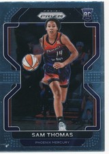 SAM THOMAS 2022 PANINI PRIZM WNBA #148 RC ROOKIE PHOENIX MERCURY MINT