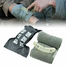 6"/4" Trauma Bandage Emergency Israeli Style Battle Wound Dressing First Aid
