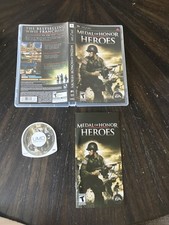 PlayStation PSP Game Medal Of Honor Heroes CIB Complete In Box 