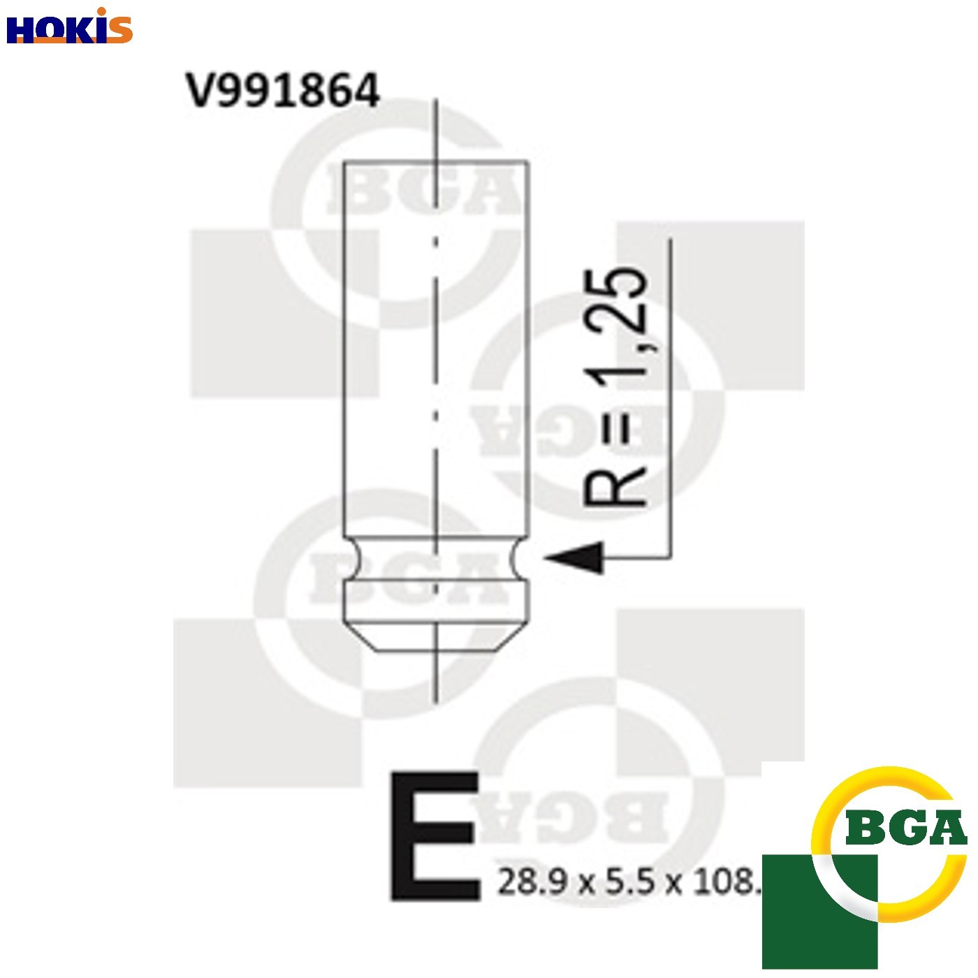 4x EXHAUST VALVE V991864 FOR RENAULT CLIO/MIO/II/Mk/CAMPUS/III/EURO SCENIC/MPV