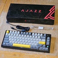 A-jazz AK820PRO Wireless Mechanical Keyboard 75%, Tri-Mode, Flying Fish Switches