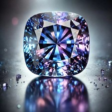 10.1 Ct Natural AA Alexandrite Color Change Cushion Cut Loose Gemstone CERTIFIED