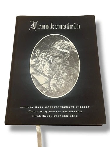 Frankenstein by Mary Shelley Illustrated Bernie Wrightson Stephen King Hardcover