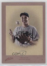 2005 Donruss Studio Portraits Certified Materials Red 14/35 Bob Feller HOF 1l2