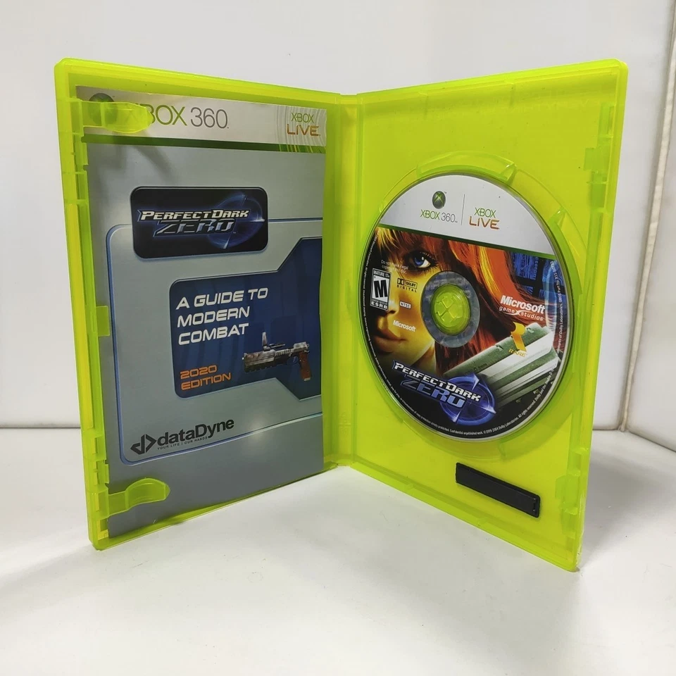 Perfect Dark Zero - Microsoft Xbox 360, 2005 - Complete In Box CIB - Image 4 of 4