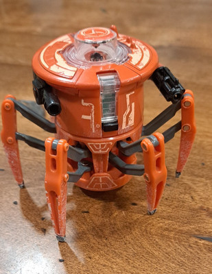 HEXBUG Battle Spider robotic toy 2.0 version in orange no remote