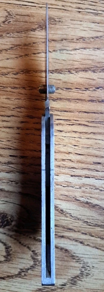 Cuchillo ejecutivo de bloqueo de acero inoxidable cepillado Case XX 300L SS Foto 4 de 4