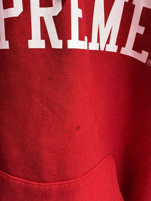 Supreme Hoodie 23AW Varsity Hooded Sweatshirt Logo Print XL
