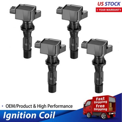 Ignition Coils 4x Fit For 2009-2013 Mazda 6 2.5L Fit For 2010-2013 Mazda 3 2.5L